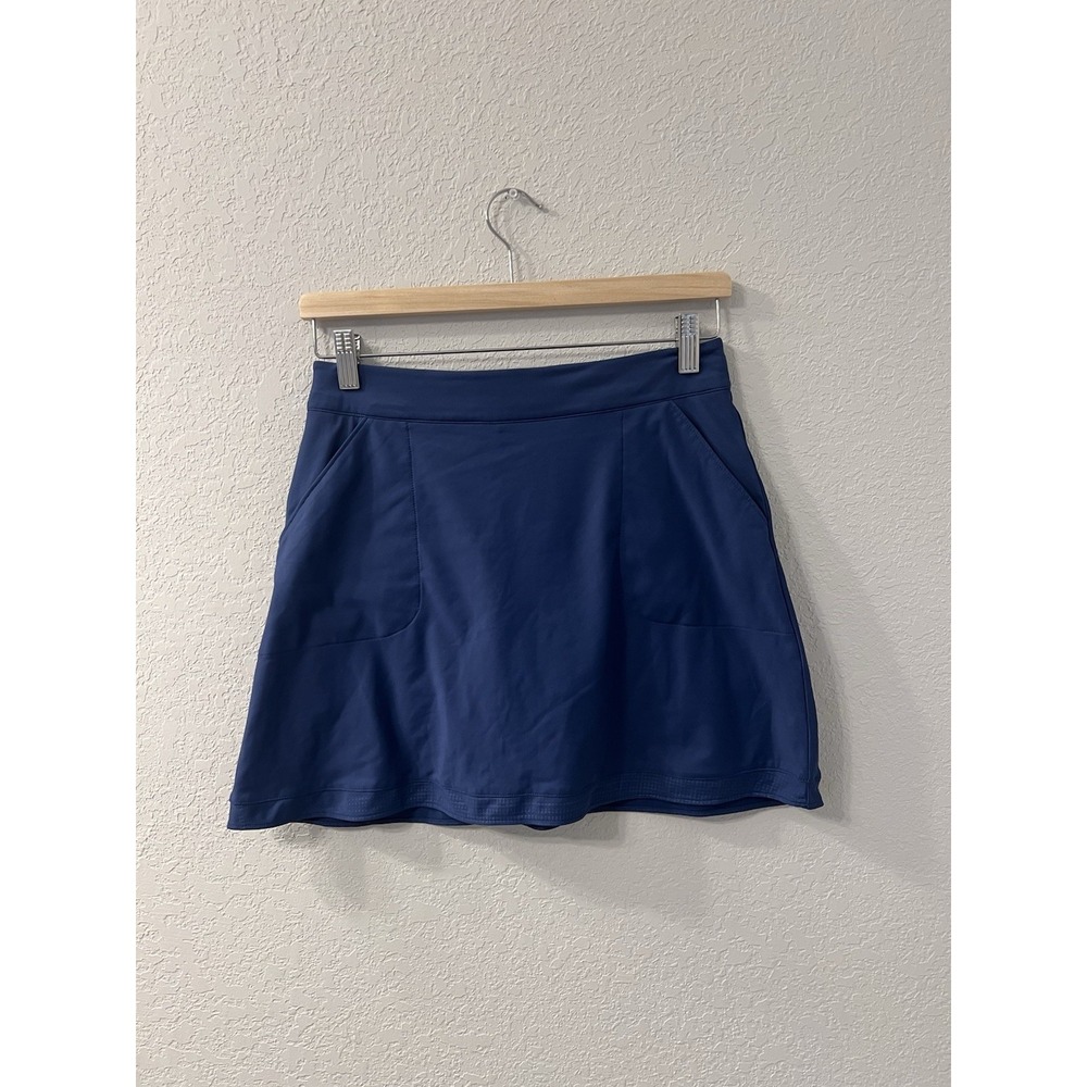 Peter Millar Womens Golf Skort XS Navy Blue Polyester Spandex MSRP $110